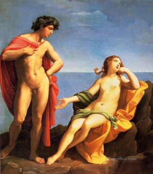  Guido Pintura al %C3%B3leo - Baco y Ariadna Guido Reni desnudos